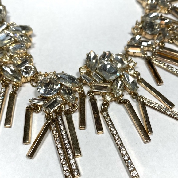 BaubleBar Necklace Rhinestones Bling Statement 17.5”+2” - Picture 13 of 16